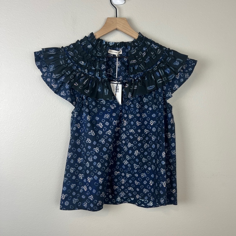 Ulla Johnson Solina Ruffle Top - Picture 2 of 6